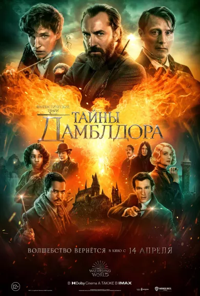 постер Фантастические твари: Тайны Дамблдора