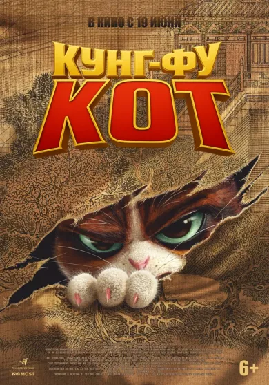 постер Кунг-фу кот
