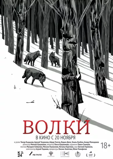постер Волки