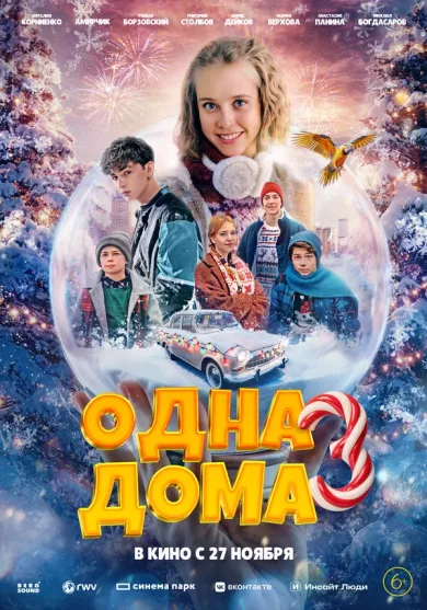 постер Одна дома 3