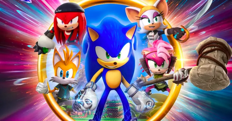 фото для статьи Netflix и Sega представили трейлер третьего сезона мультсериала «Соник Прайм»