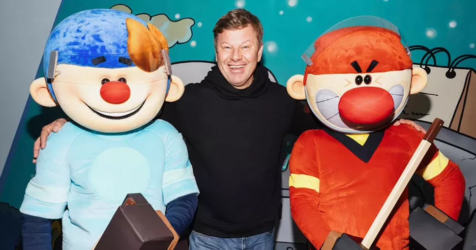 фото для статьи Дмитрий Губерниев прокомментирует матчи хоккейных команд в мультсериале «Чемпионы»