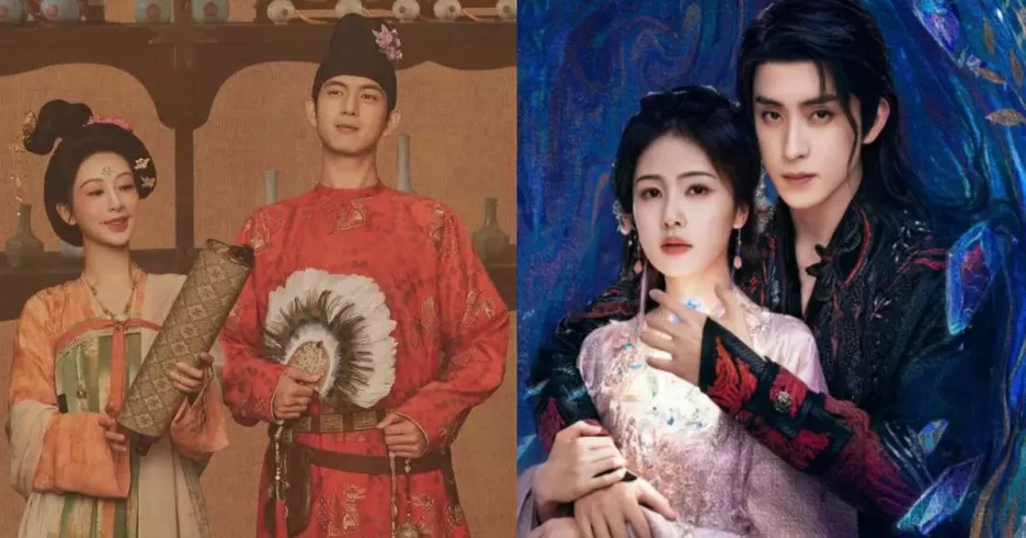 фото для статьи В Китае ожидается одновременный выход двух костюмированных дорам «В погоне за Луной» и «Цветущий пион»