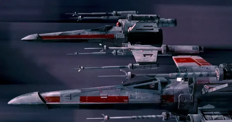 фото для статьи Оригинальный корабль X-Wing, утерянный 40 лет назад, нашёлся на аукционе